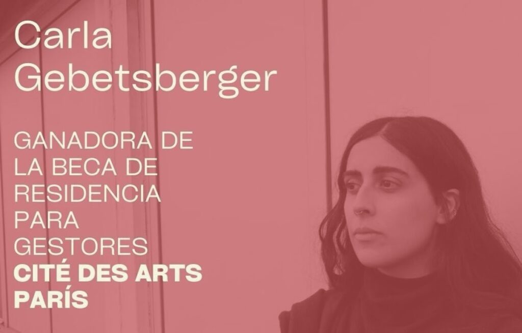 Gebetsberger e1777822826132 Gebetsberger e1777822826132 - NOTICIA: Beca para gestores Cité des Arts París