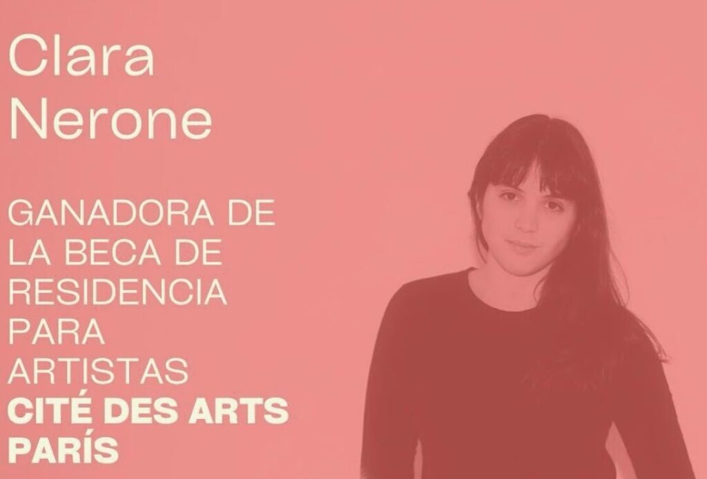 Nerone e1777821539985 Nerone e1777821539985 - NOTICIA: Beca de Residencia para artistas Cité des Arts París